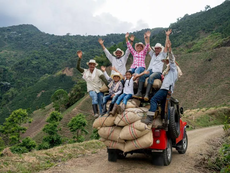 Colombia coffee triangle