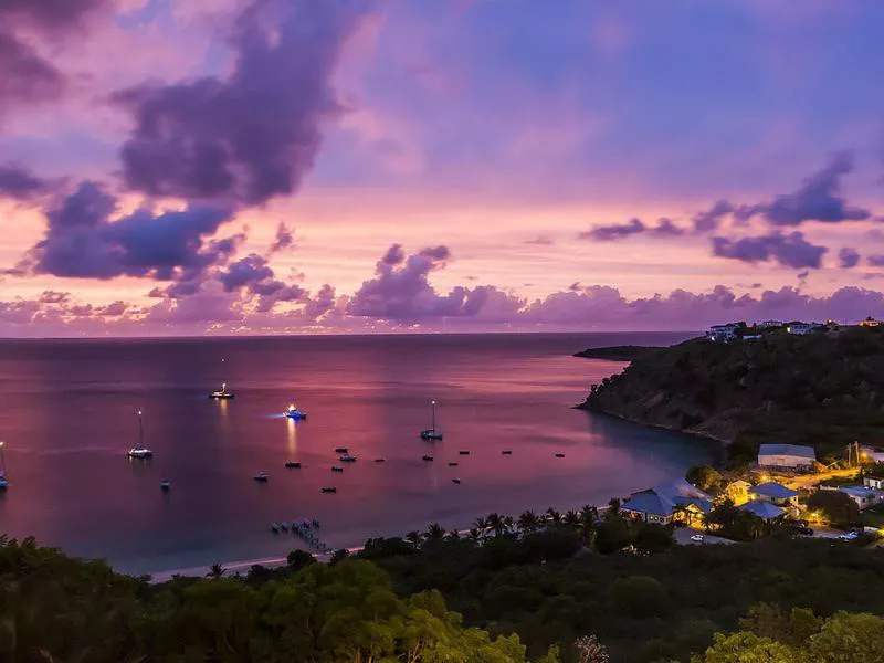 Anguilla harbor