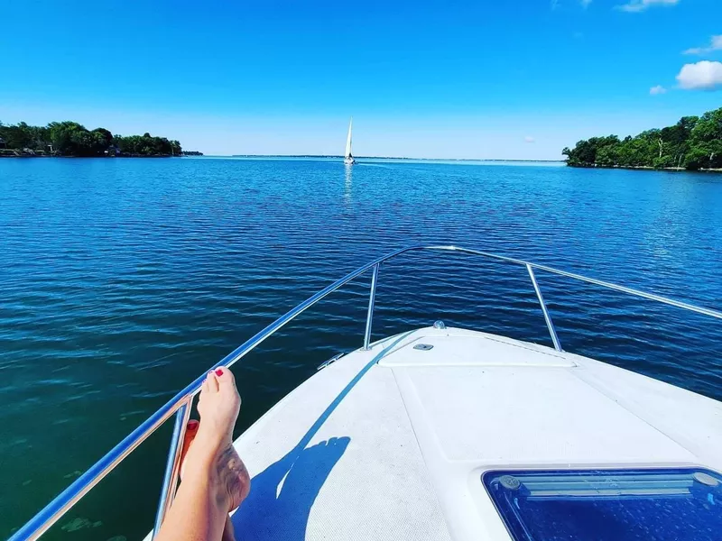 Boating in Chaumont, New York