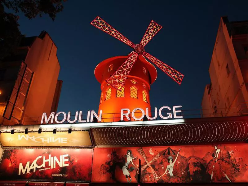 Moulin rouge in Paris