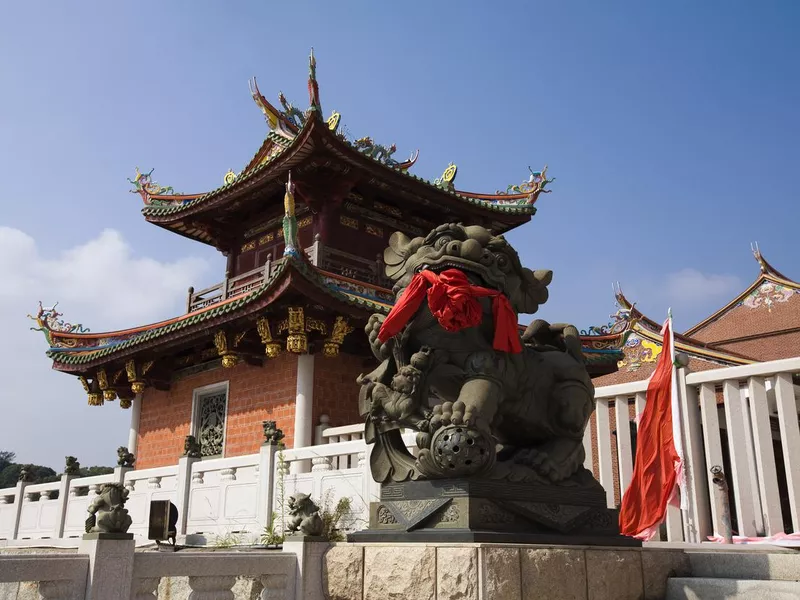 A-Ma Statue in Coloane, Macao