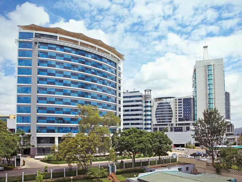 City centre of Kigali, capital of Rwanda