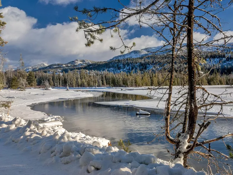 Winter in McCall, Idaho