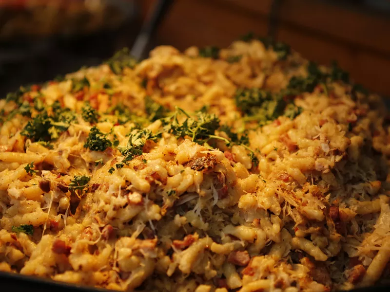 Slovak national meal, halusky