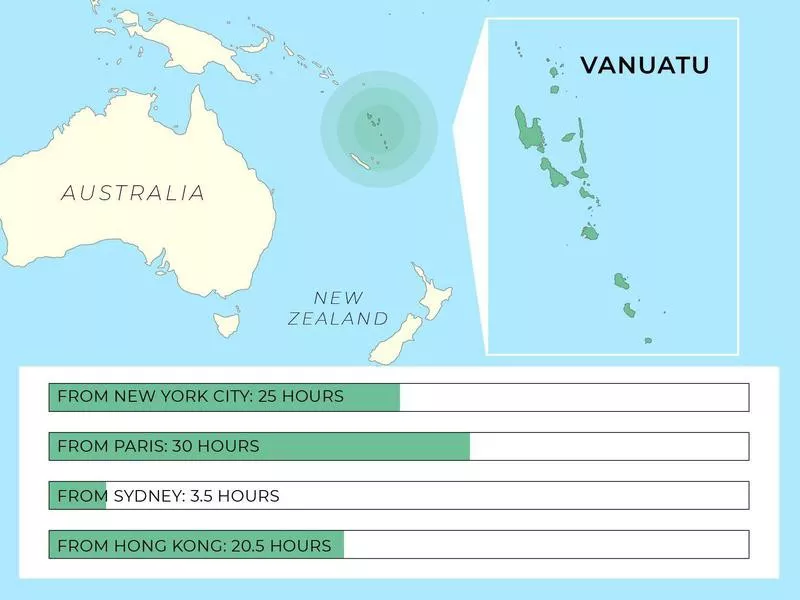 Vanuatu map