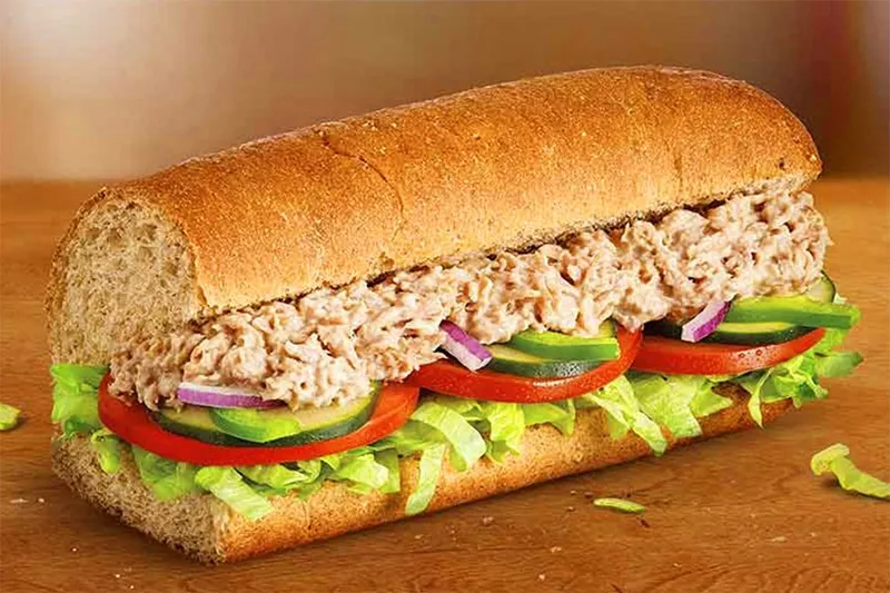 Subway tuna sandwich