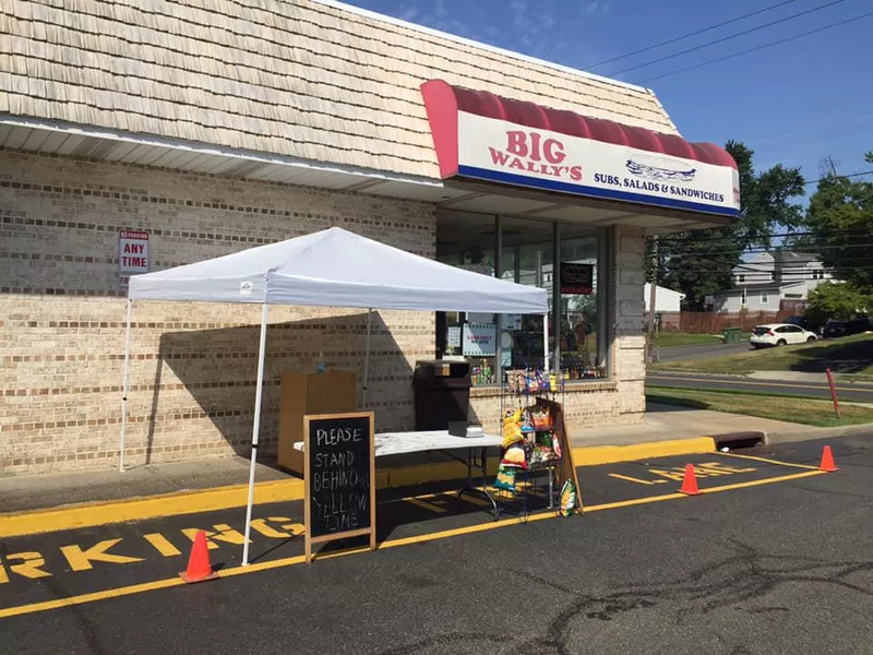 Big Wally's Subs parking lot