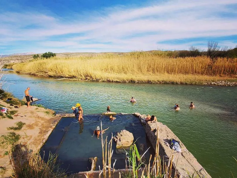 Hot springs in Big Bend