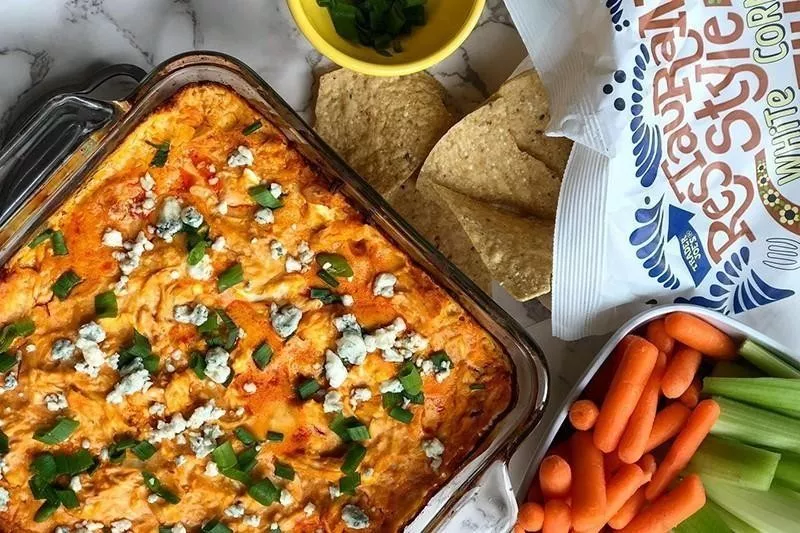 Buffalo chicken dip