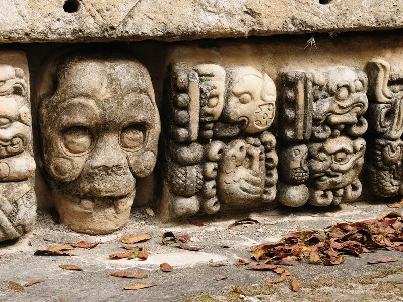 Copan Mayan ruins in Honduras