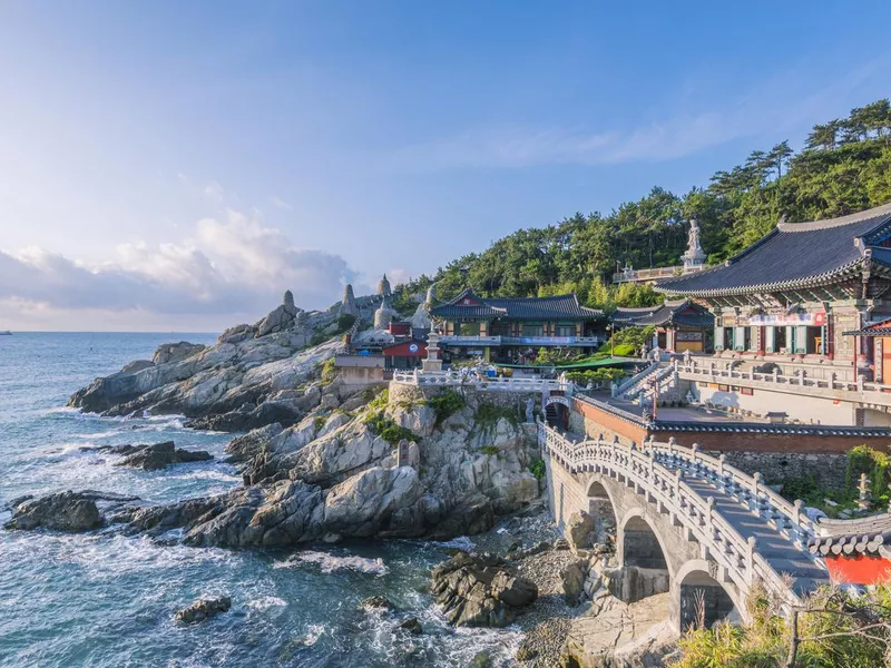 Haedong Yonggungsa Temple in Busan, South Korea