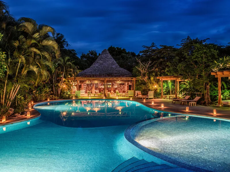 Cala Luna Costa Rica hotel luxury pool