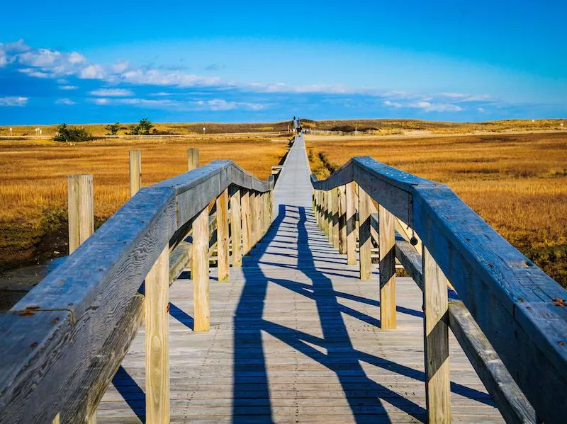 Sandwich boardwalk