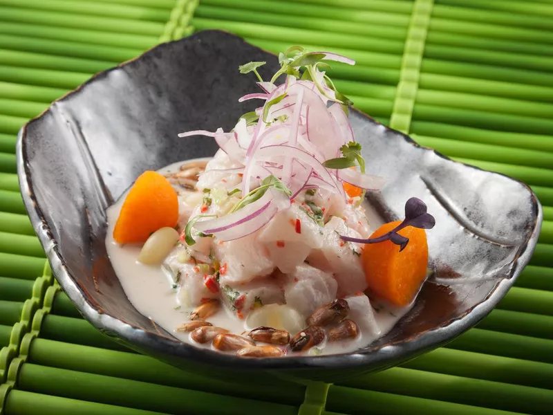 Fish ceviche from Peru