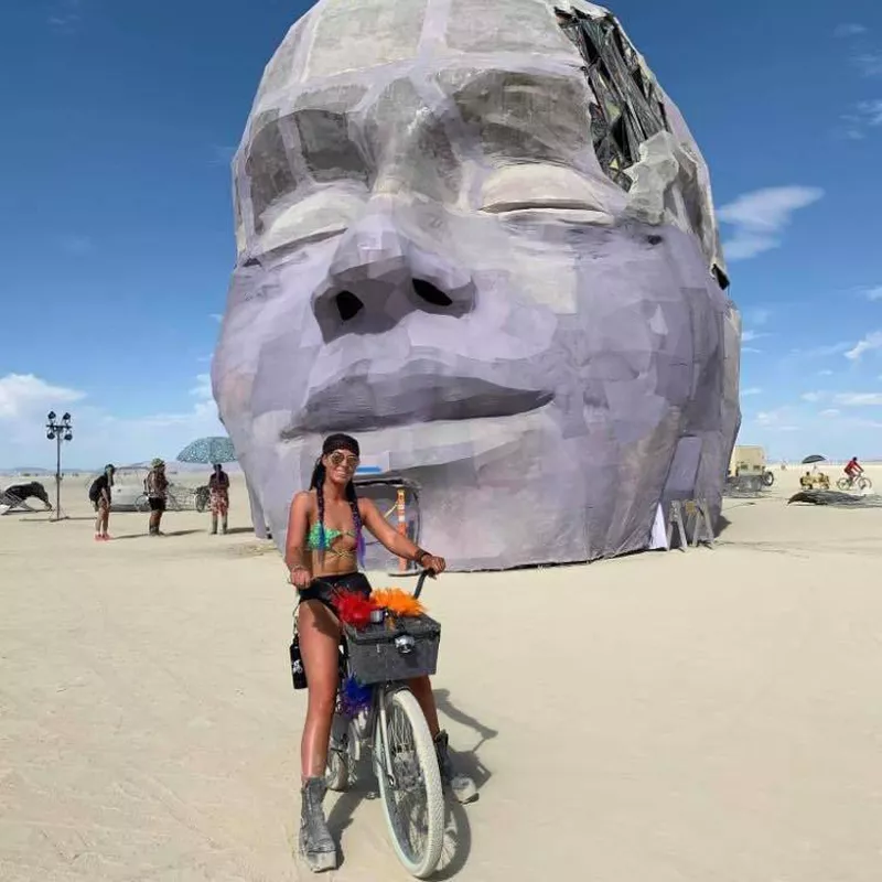 burning man ride