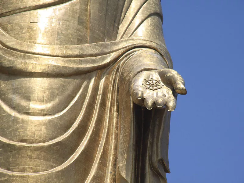 Hand of Spring Temple Buddha