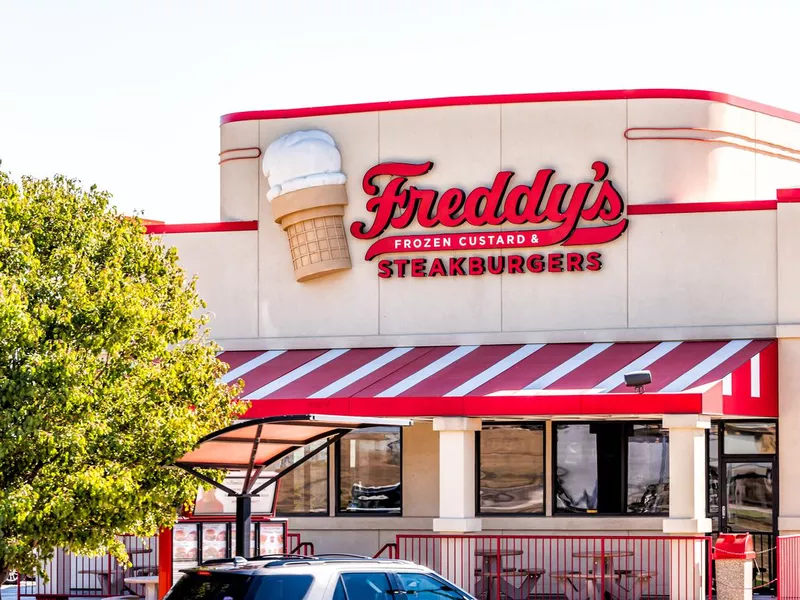 Freddy's frozen custard ice cream and steakburgers in Kansas