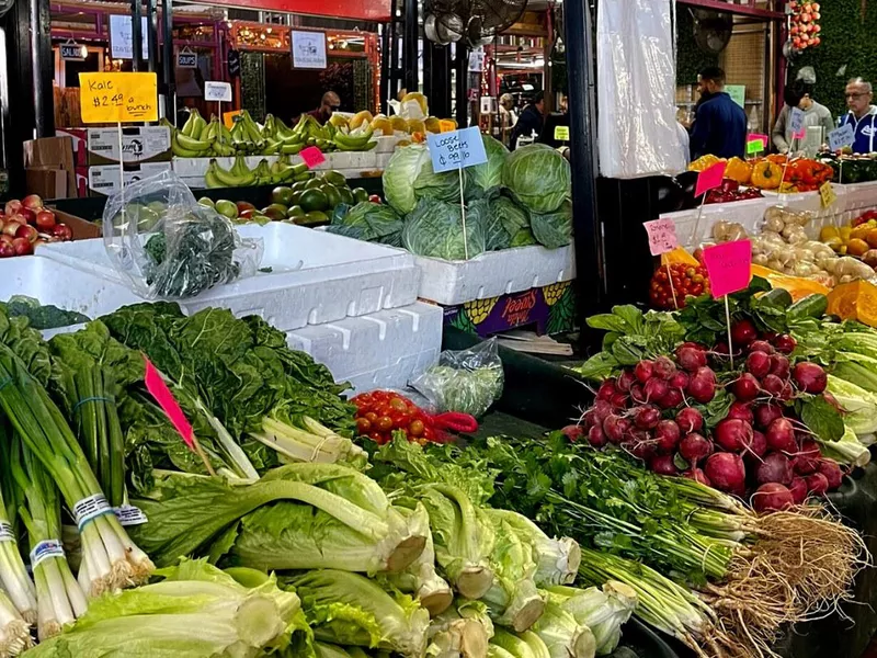 Fresh produce in South Florida market