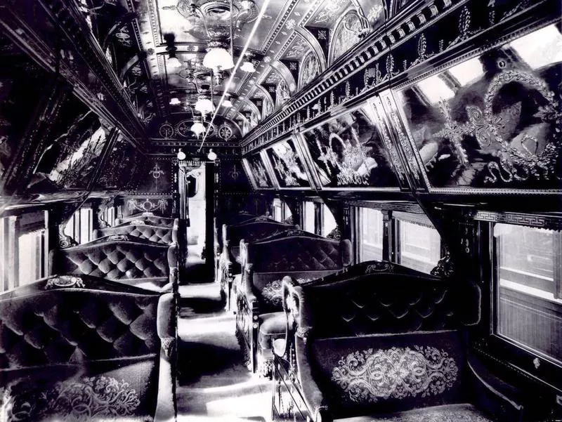 Pullman car in 1910