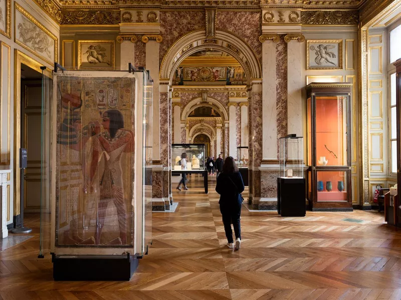 Inside the Louvre