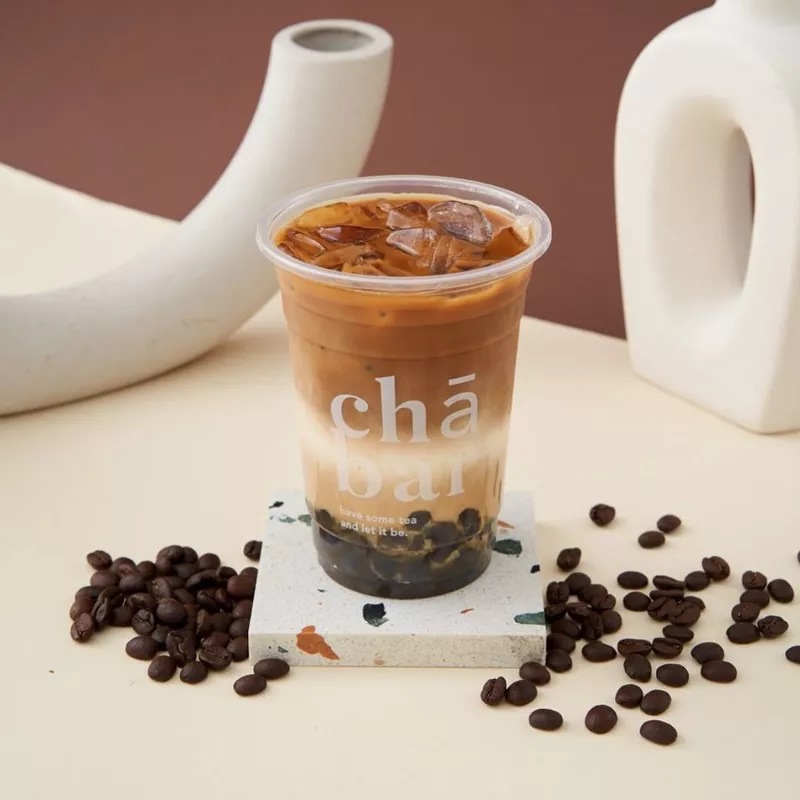 Coffee flavored boba