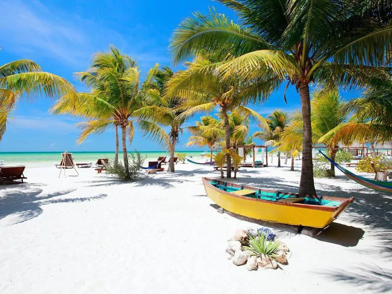 Holbox island in Mexico