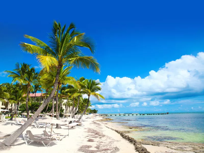 Key West Florida beach