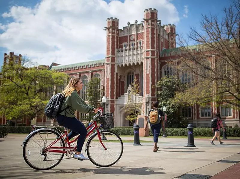 Students at the University of Oklahoma