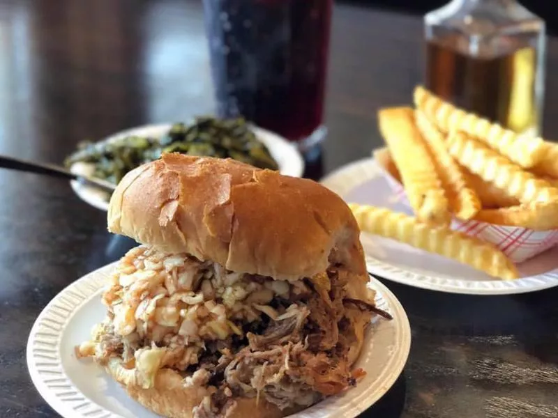 Barbecue Pork Sandwich