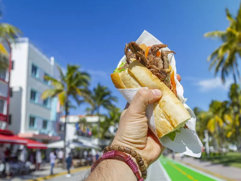 Cuban sandwich in Miami