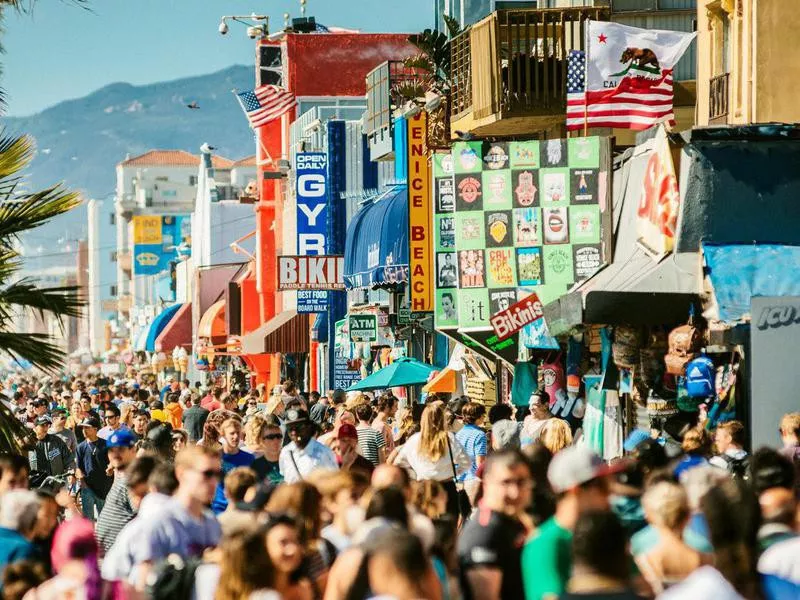 Venice Beach Broadwalk Los Angeles