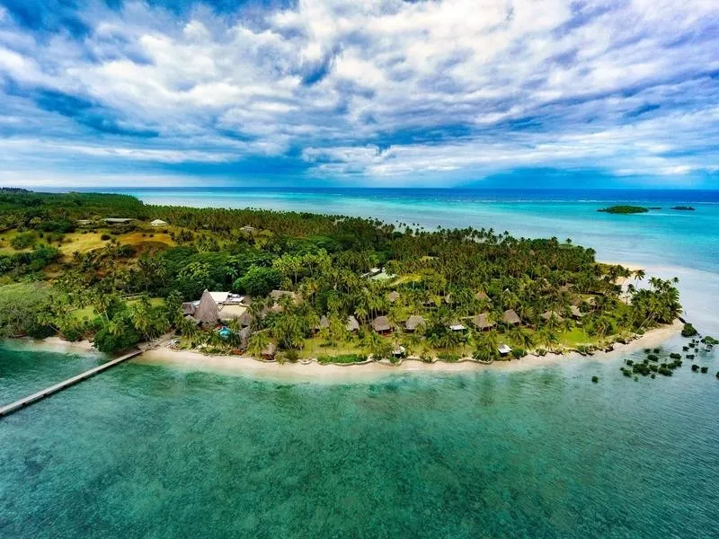 Luxury eco resort in Fiji