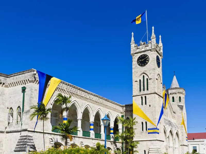 Parliament building in Bridgetown