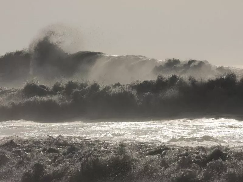 Mavericks Wave Ocean Storm Surf