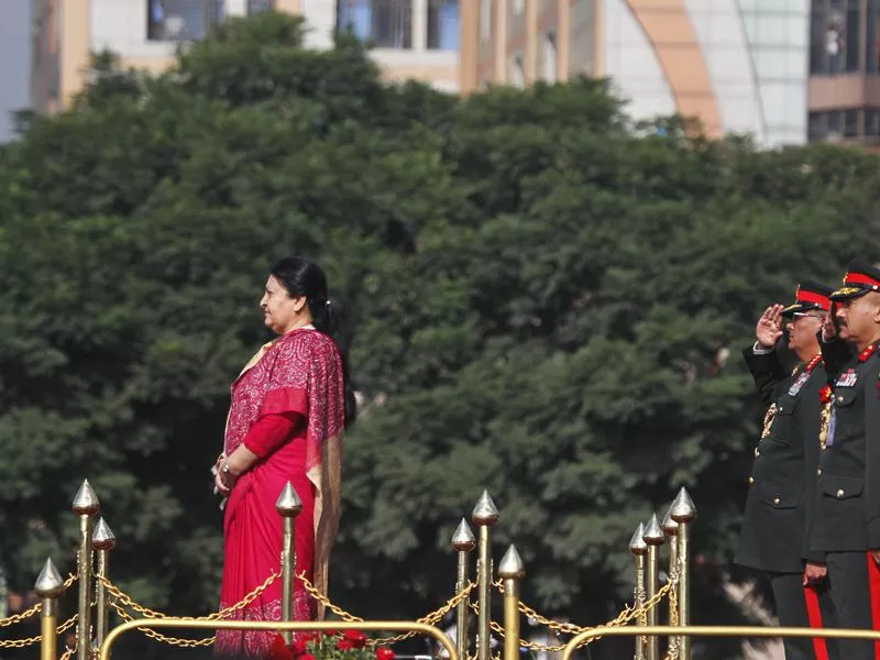 Nepal President Bidhya Devi Bhandari