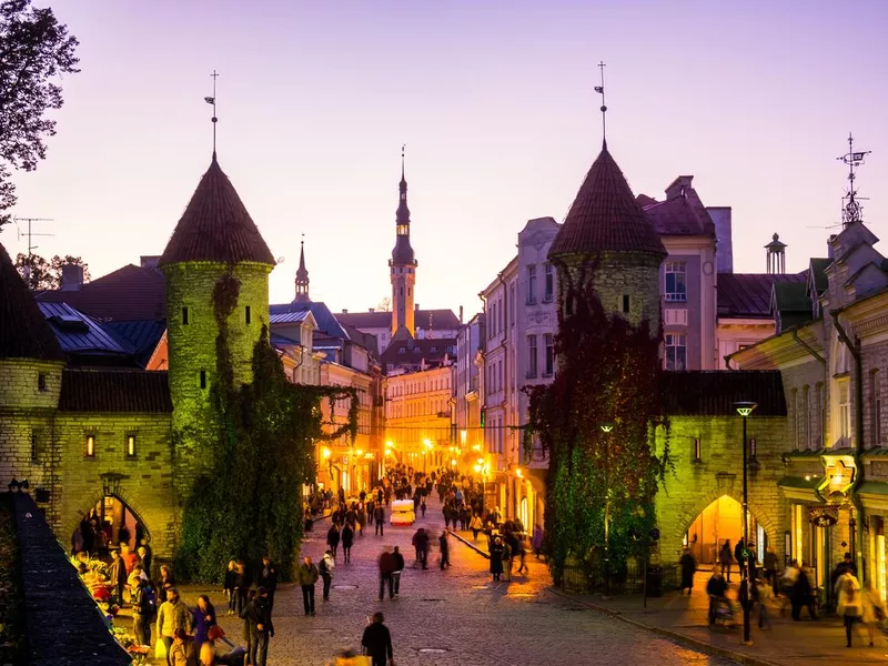 Tallin City Gates, Estonia