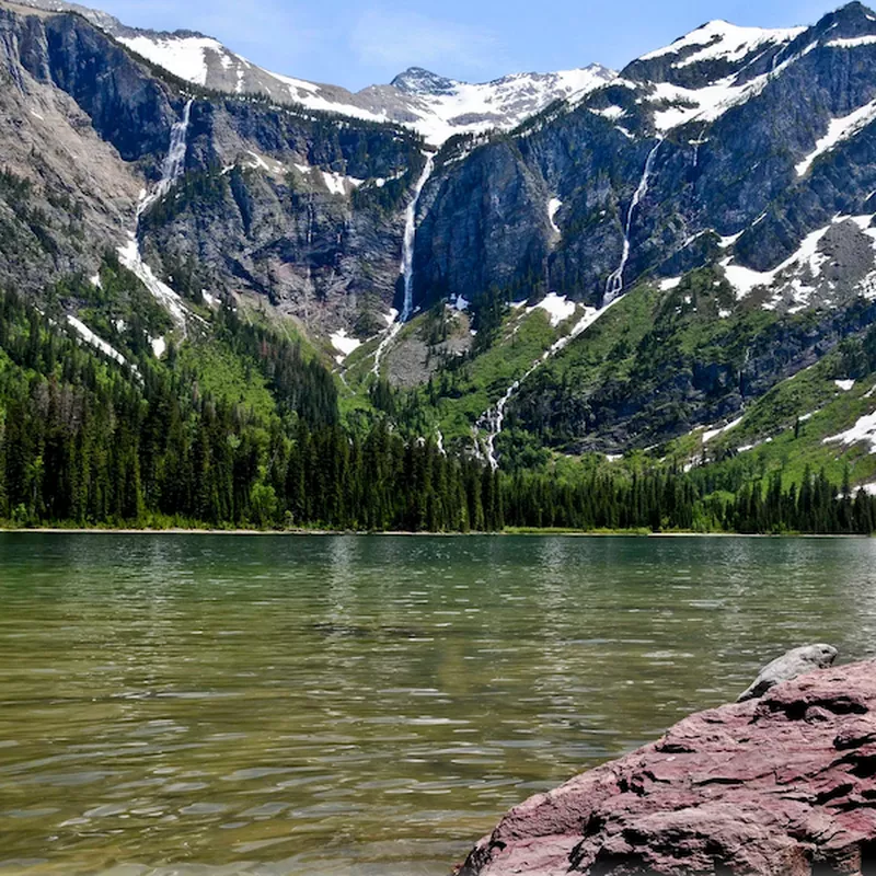 Sperry Glacier Falls