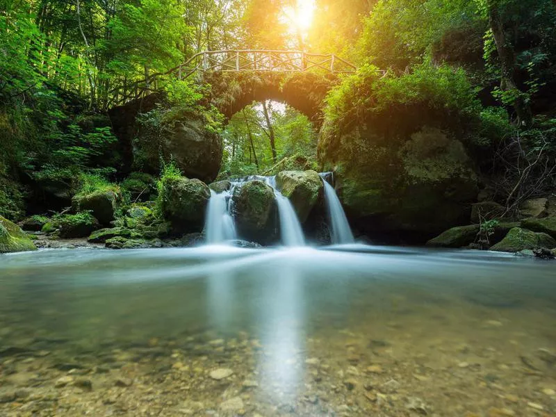 Schiessentümpel Waterfall