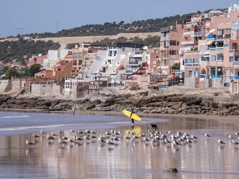 Morocco surfing