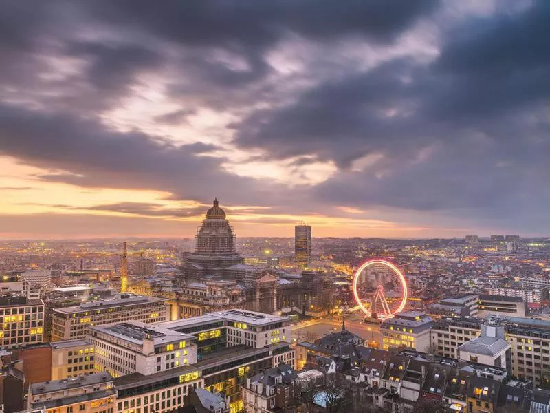 Brussels, Belgium cityscape