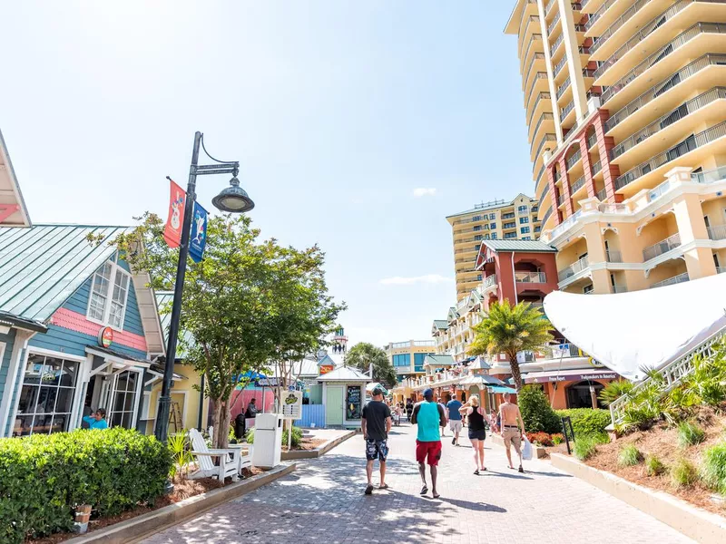 City Town Village Boardwalk in Destin, FL