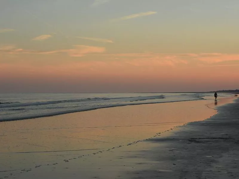 Sunset at Beachwalker Park