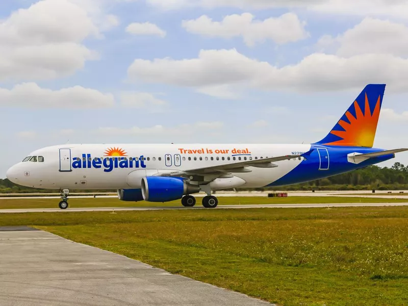 Allegiant Airbus A320-214 at Punta Gorda airport in Florida