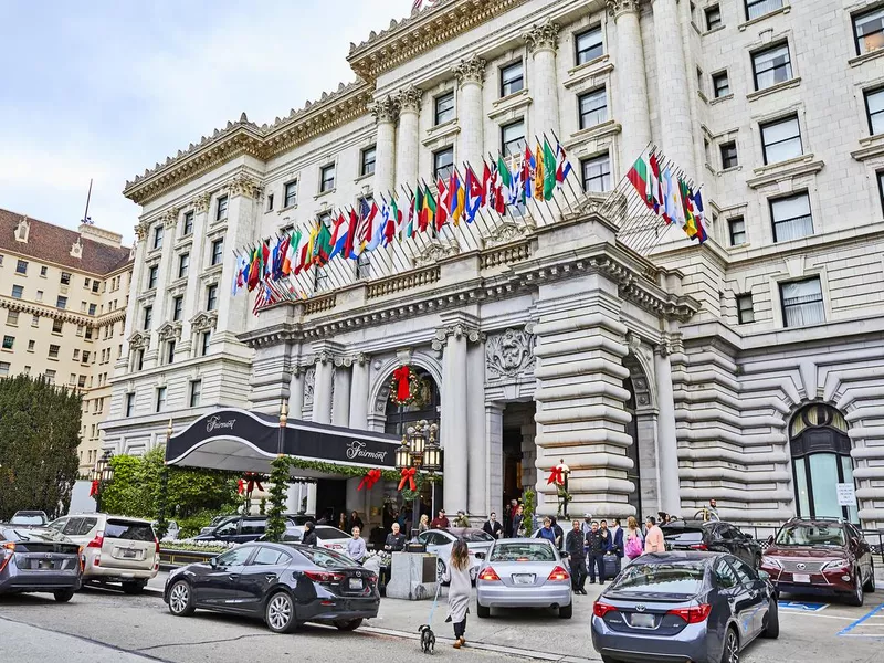 Christmas Fairmont Hotel San Francisco