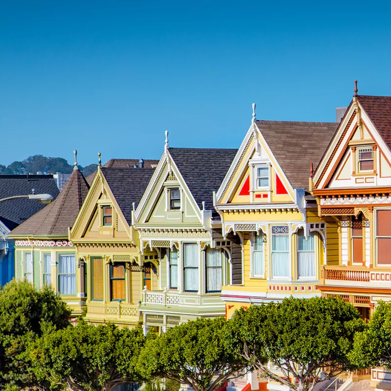 Painted Ladies at Alamo Square, San Francisco