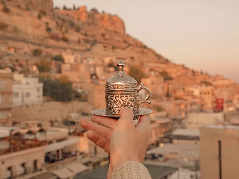 Mardin Old Town Turkish coffee