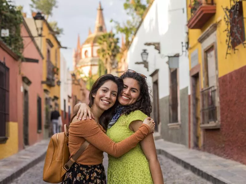 Women in San Miguel de Allende, Mexico