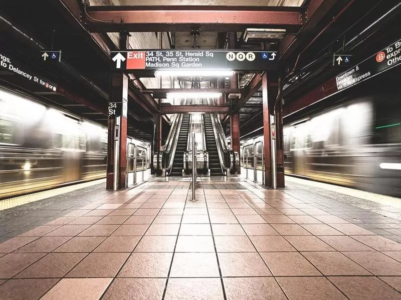 new york subway station