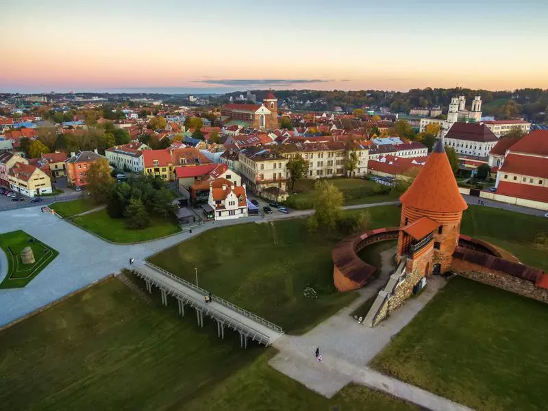 Old town in Kaunas