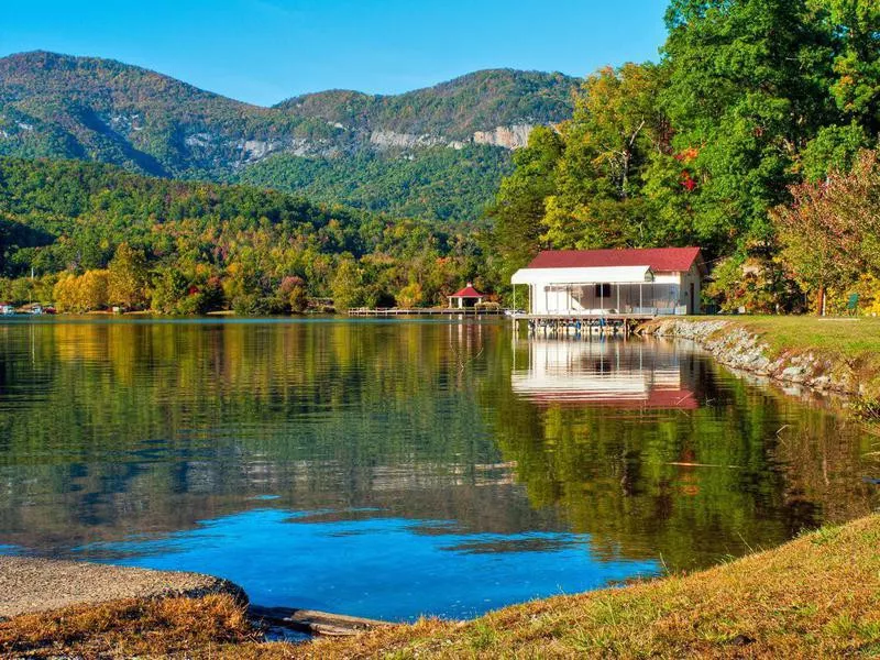 Lake Lure, Chimney Rock Park, North Carolina, USA